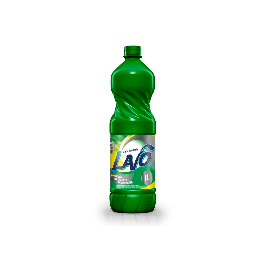 Água Sanitaria Lavo 1L