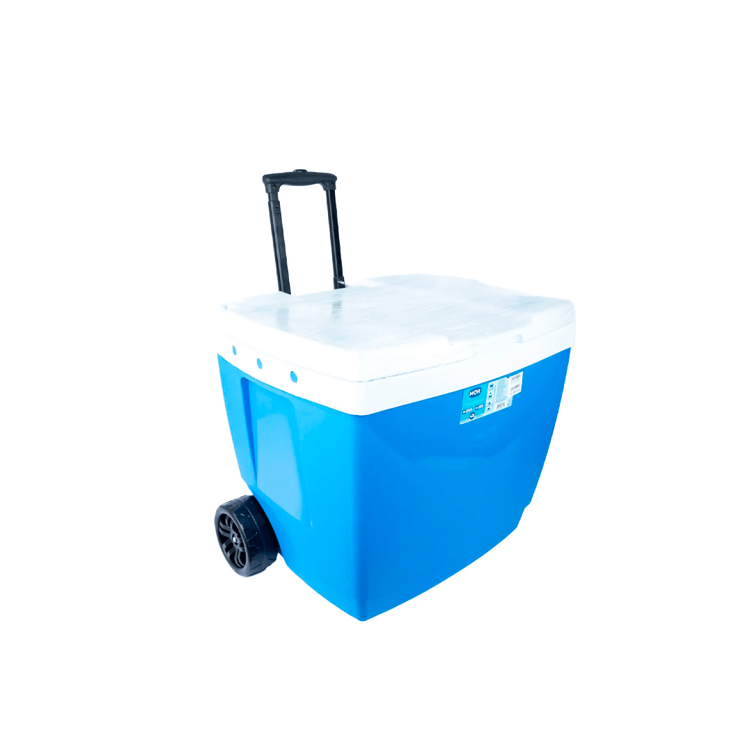 Caixa Térmica Azul C Rodas Mor 42L