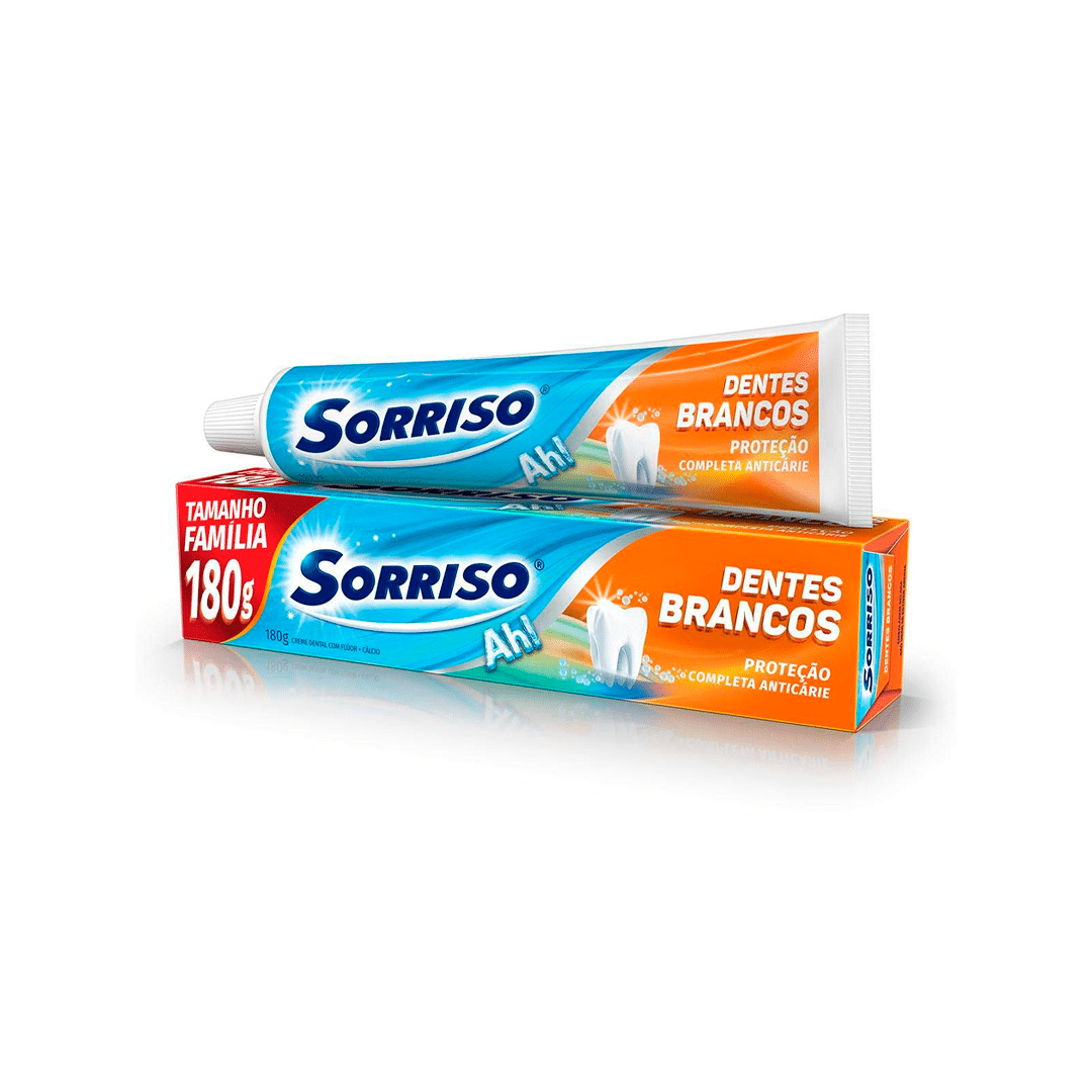Cd Sorriso Dentes Brancos Tam Fam 180g