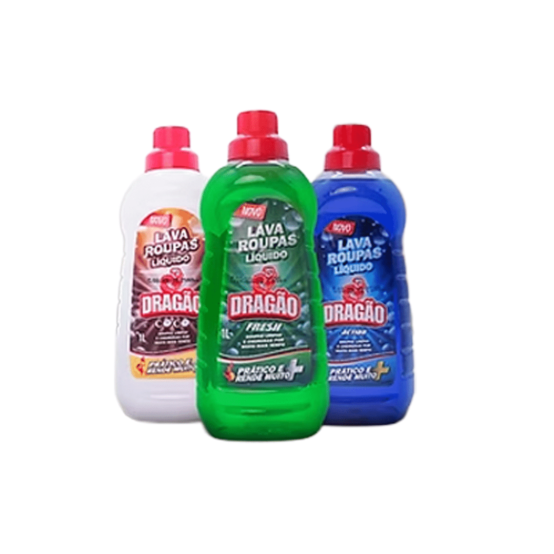 Lava Roupas Líquido Dragão 1L (FRAGRÂNCIAS)