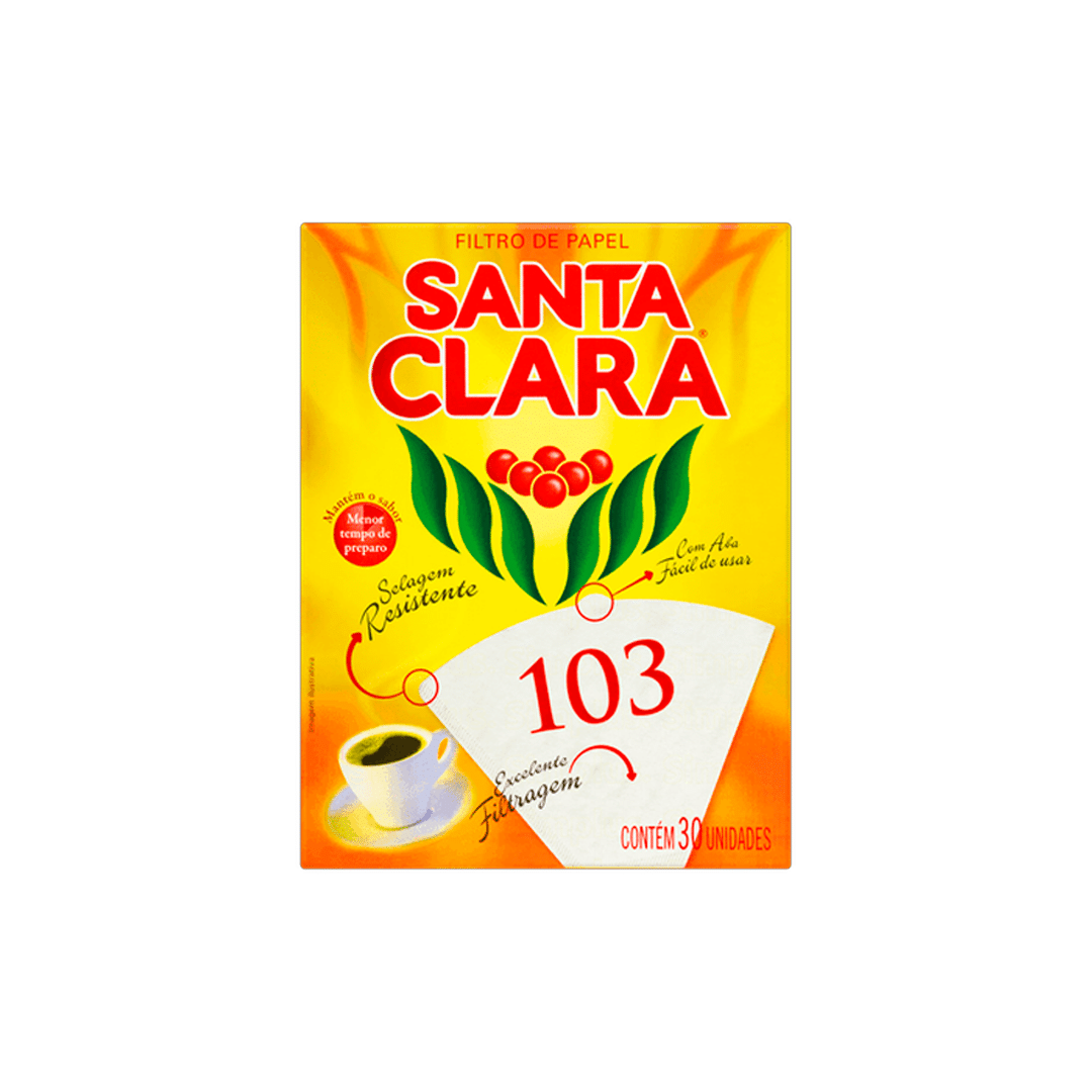 Filtros De Papel Santa Clara 103 30un